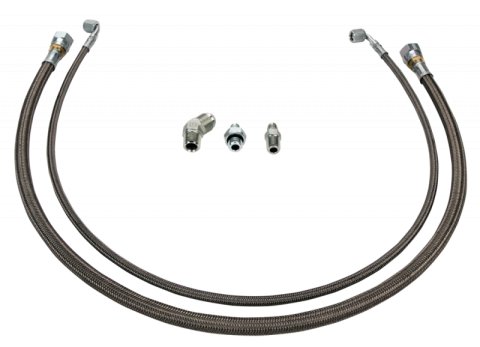 Wehrli Oil Line Kit S400 Twin/Comp Turbo LML Duramax
