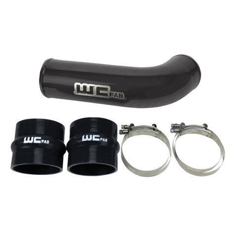 Wehrli 17-19 Chevrolet 6.6L L5P Duramax 4in Intake Resonator Pipe - Bengal Red