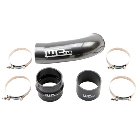 Wehrli 2020-2024 Chevrolet 6.6L L5P Duramax 4in Intake Resonator Pipe - Sparkle Bomber Orange