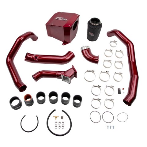 Wehrli 01-04 Duramax LB7 Stage 2 High Flow Intake Bundle Kit - Cat Yellow