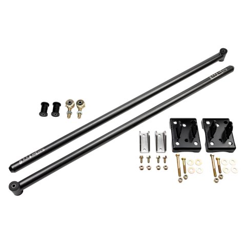 Wehrli 20-25 Chevy & GMC Duramax RCLB/CCSB/ECSB 68in. Traction Bar Kit - WCFab Grey
