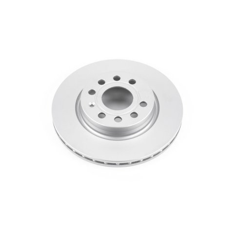 Power Stop 2014 Volkswagen Golf Front Evolution High Carbon Geomet Coated Rotor
