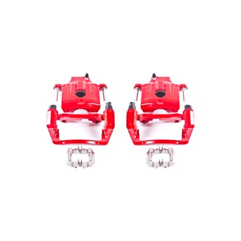 Power Stop 04-07 Buick Rainier Rear Red Calipers w/Brackets - Pair