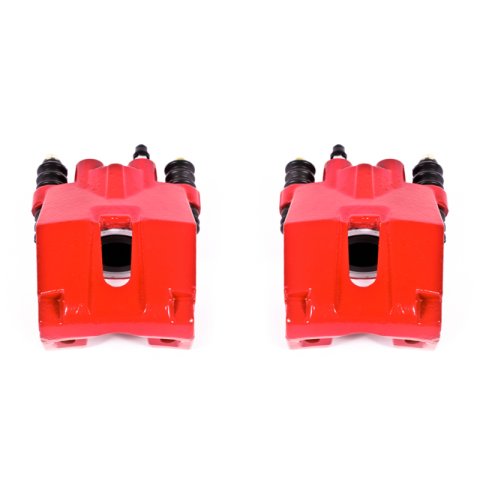 Power Stop 04-11 Ford F-150 Rear Red Calipers w/o Brackets - Pair