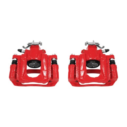 Power Stop 08-16 Chrysler Town & Country Rear Red Calipers w/Brackets - Pair