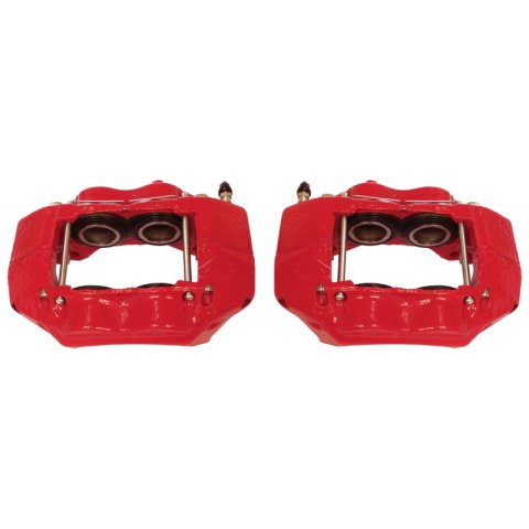 Power Stop 95-03 Toyota Tacoma Front Red Calipers w/o Brackets - Pair