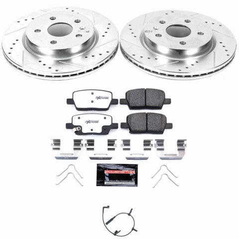 Power Stop 2020 Cadillac CT6 Rear Z26 Street Brake Kit