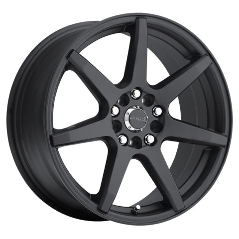 Raceline 131B Evo 17x7.5in / 5x108/5x114.3 BP / 40mm Offset / 72.62mm Bore - Satin Black Wheel
