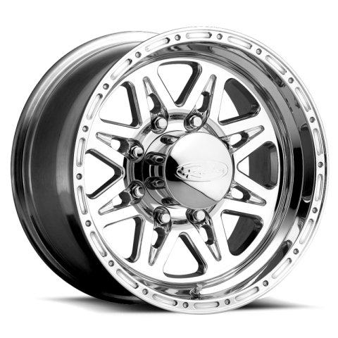 Raceline 888 Renegade 17x9in / 8x165.1 BP / -12mm Offset / 130.81mm Bore - Polished Wheel