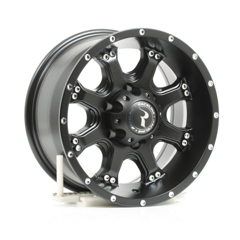 Raceline 991B Assault 16x8in / 6x139.7 BP / 0mm Offset / 106.1mm Bore - Satin Black Wheel