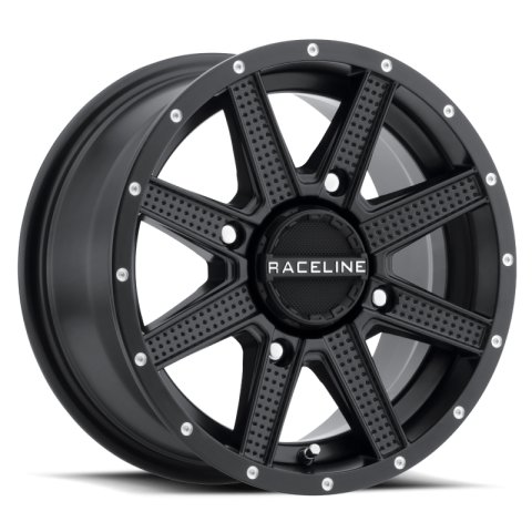 Raceline A92B Hostage 14x7in / 4x137 BP / 10mm Offset / 110.18mm Bore - Satin Black Wheel