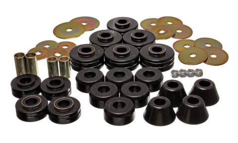 Energy Suspension 78-80 GM Denali XL/Suburban & Yukon XL 4WD Black Body(cab) Mount Set
