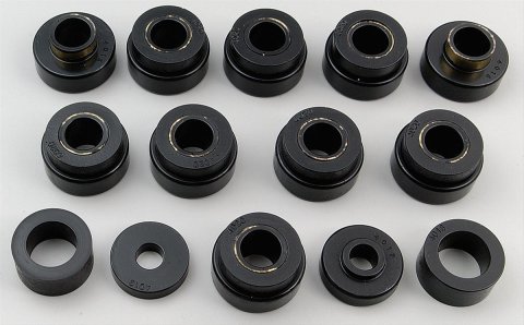Energy Suspension Subframe Bushing Set - Black