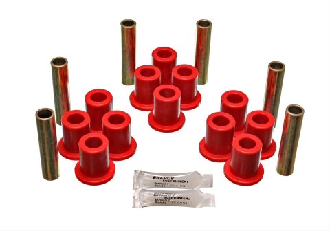 Energy Suspension Ford 4 Wd Front Spring Bushing Set - Red