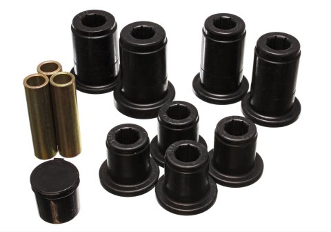 Energy Suspension Front Control Arm Bushing Set - Black