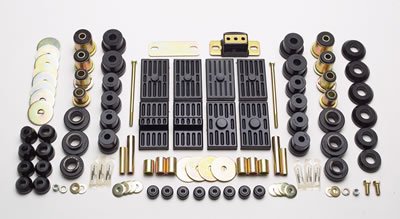 Energy Suspension 03-05 Dodge SRT-4 FWD Black Hyper-flex Master Bushing Set
