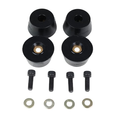 Energy Suspension 96-02 Toyota 4Runner Front Hyper Flex Bump Stop Set - Black
