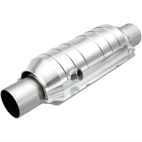 MagnaFlow Universal Catalytic Converter 2.50 OEM Angled O2