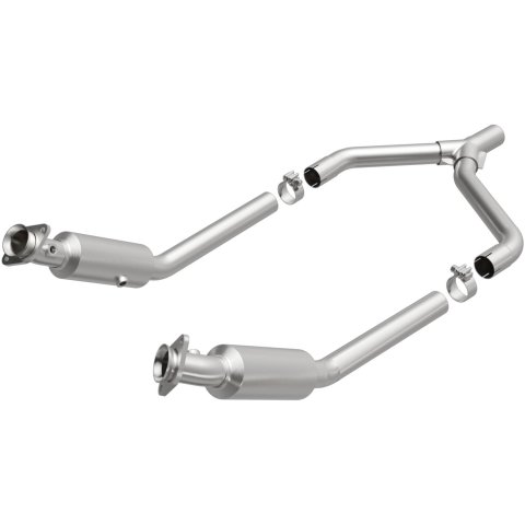 MagnaFlow Direct Fit Catalytic Converter 05-10 Ford Mustang 4.0L Y-Pipe Assembly