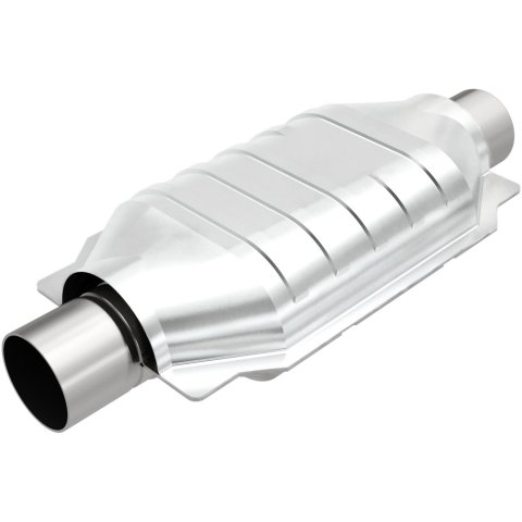 MagnaFlow Univ Cat Conv 2.5in Inlet/Outlet Center/Center Oval 12in Body L x 7in W x 16in Overall L