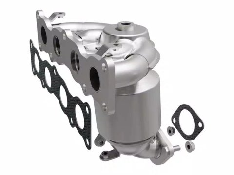 MagnaFlow Direct Fit Catalytic Converter 2017 Santa Fe L4 2.4 OEM Manifold