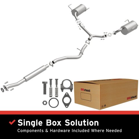 MagnaFlow BRE Exhaust Kit 09-13 Subaru Forester Impreza 2.5L