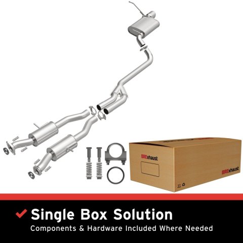 MagnaFlow BRE Exhaust Kit 14-22 Jeep Grand Cherokee WK Grand Cherokee 3.6L