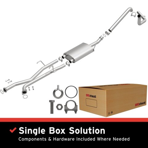 BRExhaust 07-11 Toyota Tundra Exhaust Kit