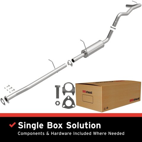 BRExhaust 01-03 GMC S10 Sonoma 2.2L Exhaust Kit