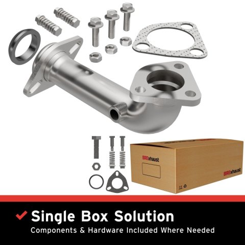 BRE Exhaust 99-03 Protege 1.6L 1.8L 2.0L Front Pipe Kit