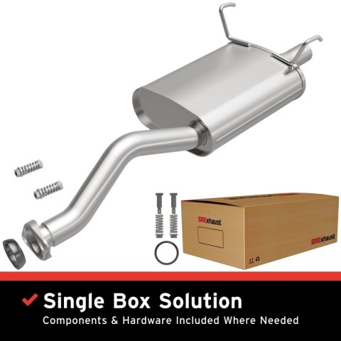 BRE Exhaust 02-06 Civic RSX 2.0L Muffler Kit