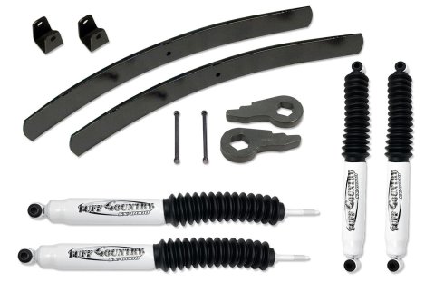 Tuff Country 01-10 Silverado 2500HD (Pur TB) 4x4 & 2wd 2in Lift Kt (w/Rear Add-a-Leaf SX8000 Shocks)