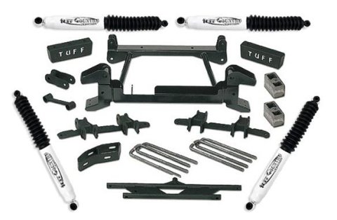 Tuff Country 92-98 Chevy Suburban 2500 (8Lug) 4X4 4in Lift Kit (w/Cast Lwr Cntrl Arms SX8000)