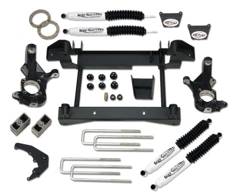 Tuff Country 01-06 Chevy Silverado 1500HD 4x4 4in Lift Kit (w/One Piece Sub Frame SX8000 Shocks)