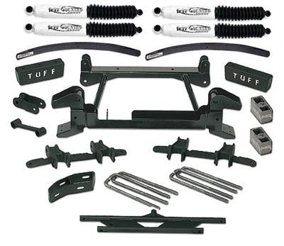 Tuff Country 88-97 Chevy K2500/3500 4X4 (8 Lug) 6in Lift Kit (w/Cast Lwr Cntrl Arm SX8000)