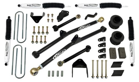 Tuff Country 09-12 Dodge Ram 3500 4x4 4.5in Arm Lift Kit (SX8000 Shocks)