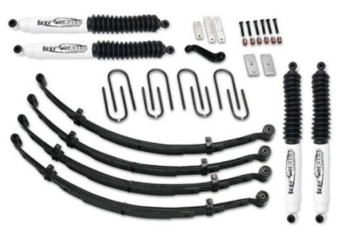 Tuff Country 76-86 Jeep CJ5 4in Lift Kit EZ-Ride (SX6000 Shocks)