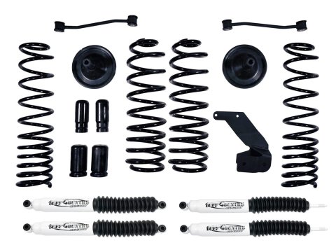 Tuff Country 07-18 Jeep Wrangler JK (4 Door) 3in Lift Kit (SX6000 Shocks)