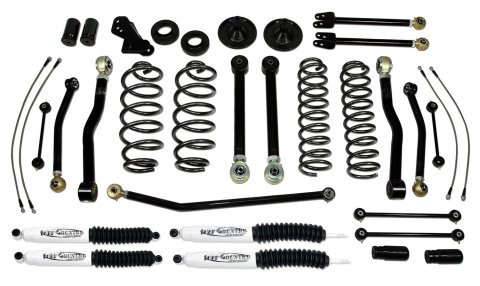 Tuff Country 07-18 Jeep Wrangler JK 4in Performance Lift Kit EZ-Flex (SX8000 Shocks)