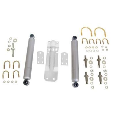 Tuff Country 69-87 Chevy Truck 1/2 & 3/4 Ton 4wd K10/K20 Dual Steering Stabilizer (In-Line Style)