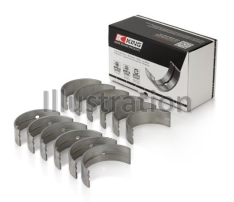 King Engine Bearings General Motors L52 Vortec 3.5L (Size 1.0) Main Bearing Set