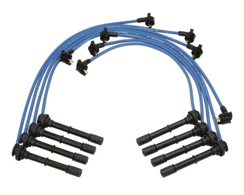 Ford Racing 9mm Spark Plug Wire Sets - Blue