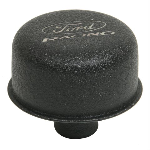 Ford Racing Black Breather Cap W/ Ford Racing Logo