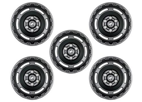 Ford Racing 21-23 Bronco Everglades Wheel Kit - Carbonized Gray