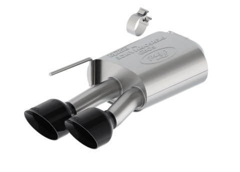 Ford Racing 2024 Mustang 5.0L Extreme Non-Active Cat-Back Exhaust w/Valance - Black Tip