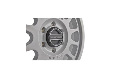 Ford Racing Bronco 17x8.5in Method Wheel & Center Cap - White