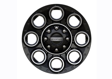 Ford Racing 05-24 Super Duty 20x8in Single Wheel - Black w/Machined Face