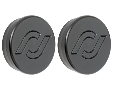 RockJock JL/JT Frame Tube Plugs Frame Front CNC Machined Black Delrin