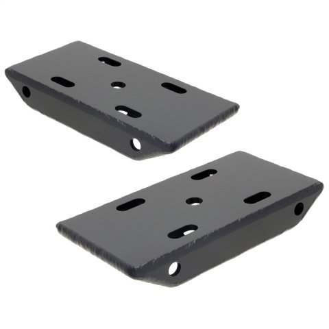 RockJock HD Leaf Spring Plates For Use w/ 2 1/2in Springs Jeep CJ Rear YJ Front or Rear Pair