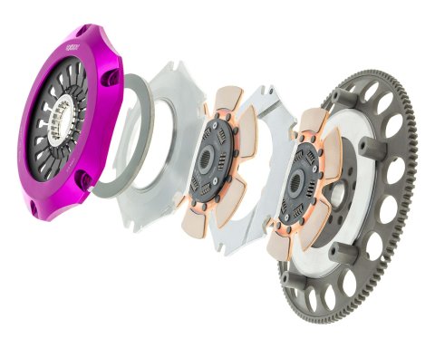 Exedy 2005-2005 Saab 9-2X Aero H4 Hyper Compe-D Twin Cerametallic Clutch Sprung Center Disc